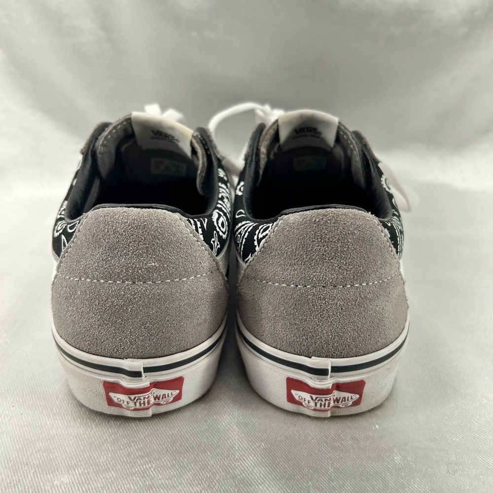 Vans Sk8 Low Paisley Suede Sneakers Size W9.5 - Picture 6 of 15